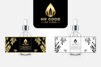 mr good on trees logo design